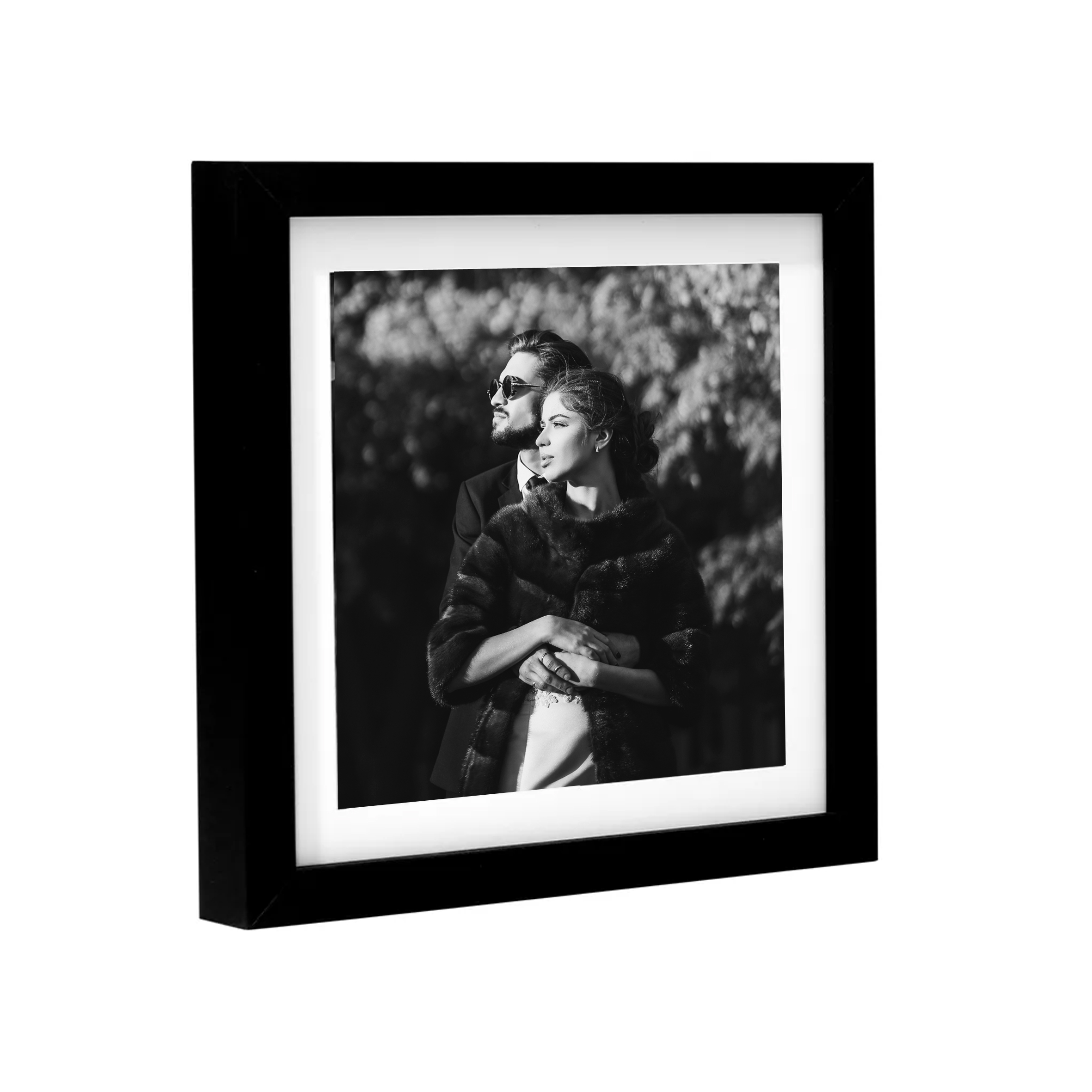 25x25 Lüx Çerçeve (1 Adet) (Siyah)